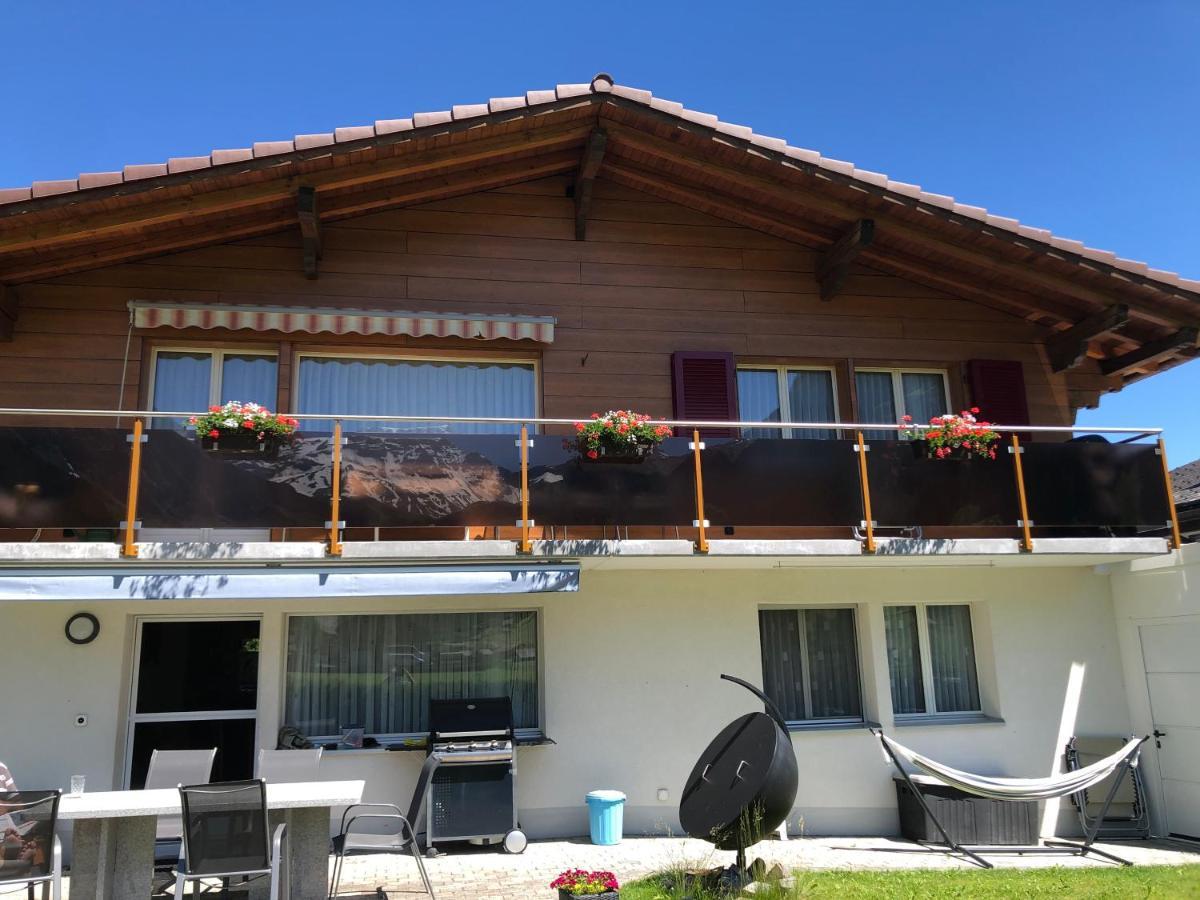 Chalet Aloa Leilighet Adelboden Eksteriør bilde